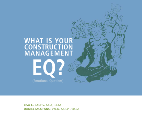 What's Your Construction Management EQ?